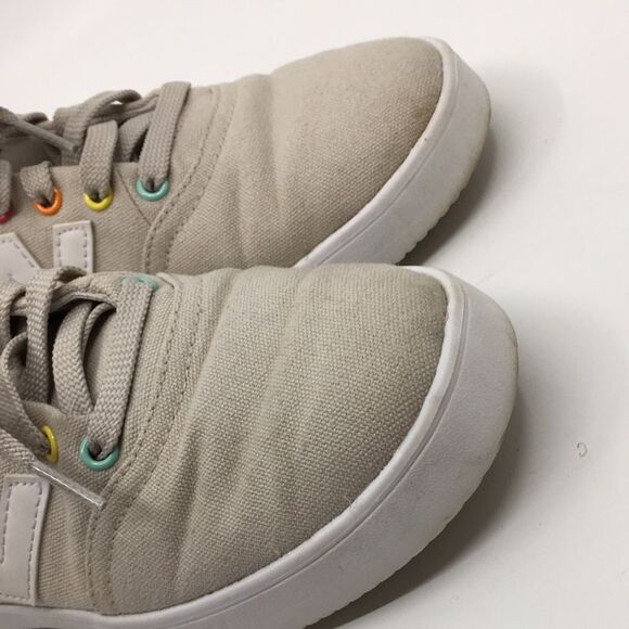 New Balance x Isaac Mizrahi Live Lightweight Tan Canvas Sneakers Women’s 6 1/2 M - Picture 16 of 16